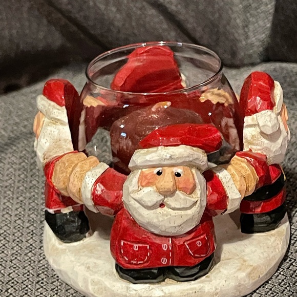 Midwest of Cannon falls,  Eddie Walker. Ring of Santa’s tea light holder - Picture 3 of 13